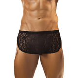 [ML-07092-BK] Men’s Brief Lingerie ML-07092 (Black, Free)