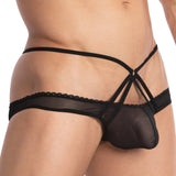 [XD-79106-BK] Crossdresser Lingerie XD-79106 (Black, Free)