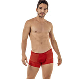 [ML-07407-RD] Men’s Boxer Underwear ML-07407 (Red, Free)
