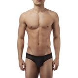 [ML-07183-BK] Men’s Boxer Underwear ML-07183 (Black, Free)