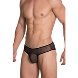 [ML-07466-BK] Men’s Brief Underwear ML-07466 (Black, Free)