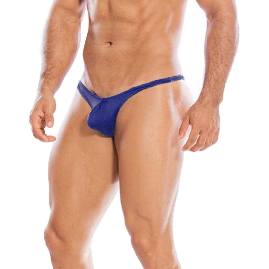 [ML-07771-NBL] Men’s Thong Underwear ML-07771 (Navy Blue, Free)