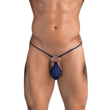 [ML-07039-NBL] Men’s G String Underwear ML-07039 (Navy Blue, Free)
