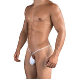 [ML-07039-WH] Men’s G String Underwear ML-07039 (White, Free)