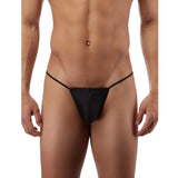[ML-07102-BK] Men’s G String Underwear ML-07102 (Black, Free)