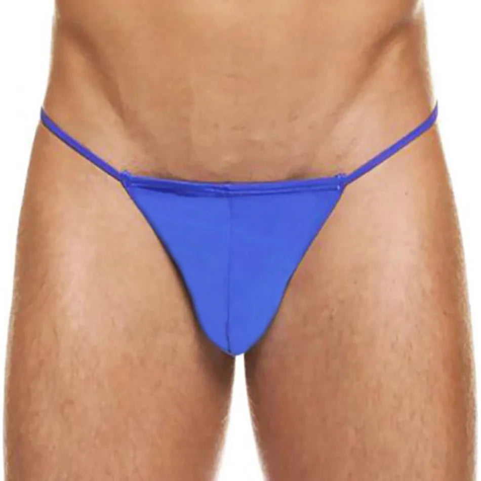 [ML-07102-RBL] Men’s G String Underwear ML-07102 (Royal Blue, Free)