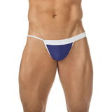 [ML-07603-NBL] Men’s G String Underwear ML-07603 (Navy Blue, Free)