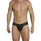 [ML-07147-BK] Men’s G String Underwear ML-07147 (Black, Free)