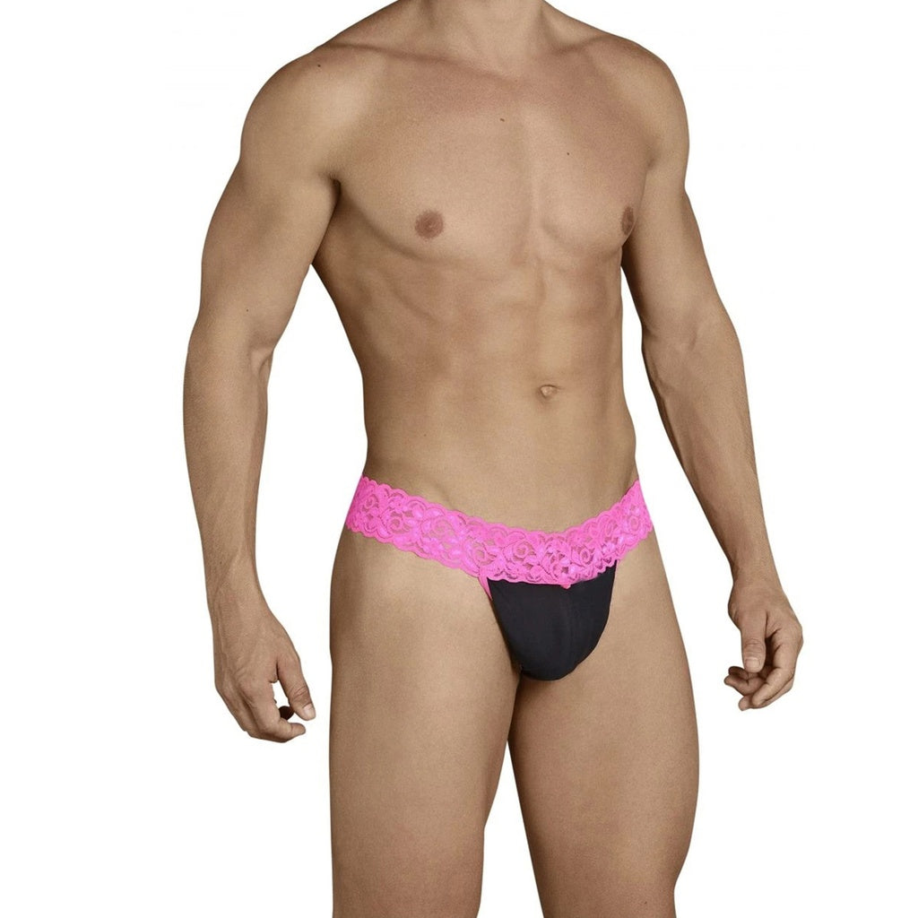 [ML-07370-LPI] Men’s G String Underwear ML-07370 (Light Pink, Free)