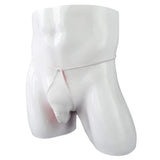 [ML-07047-WH] Men’s G String Underwear ML-07047 (White, Free)