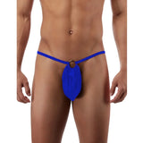 [ML-07825-RBL] Men’s G String Underwear ML-07825 (Royal Blue, Free)