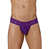 [ML-07315-PP] Men’s Thong Underwear ML-07315 (Deep Purple, Free)