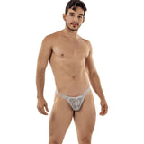 [ML-07342-WH] Men’s Thong Underwear ML-07342 (White, Free)