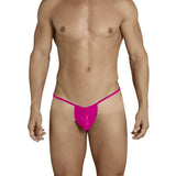 [ML-07371-RPI] Men’s Thong Underwear ML-07371 (Rose Pink, Free)