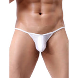 [ML-07104-WH] Men’s Thong Underwear ML-07104 (White, Free)