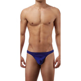[ML-07076-NBL] Men’s Thong Underwear ML-07076 (Navy Blue, Free)