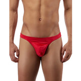 [ML-07076-RD] Men’s Thong Underwear ML-07076 (Red, Free)