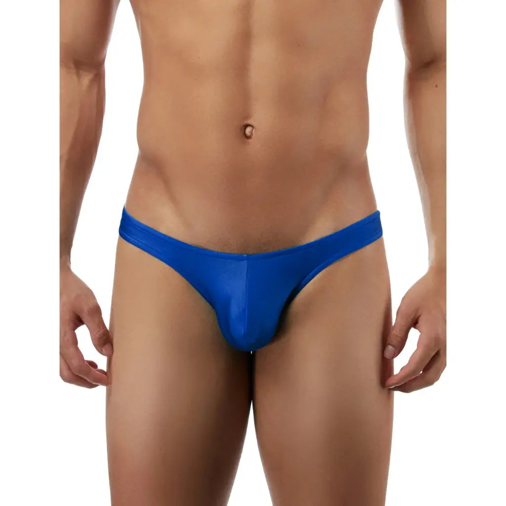 [ML-07107-RBL] Men’s Brief Underwear ML-07107 (Royal Blue, Free)