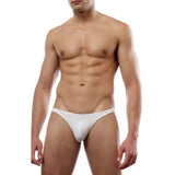 [ML-07107-WH] Men’s Brief Underwear ML-07107 (White, Free)