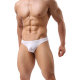 [ML-07612-WH] Men’s Thong Underwear ML-07612 (White, Free)