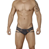 [ML-07318-BK] Men’s Brief Underwear ML-07318 (Black, Free)