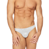 [ML-07323-WH] Men’s Brief Underwear ML-07323 (White, Free)