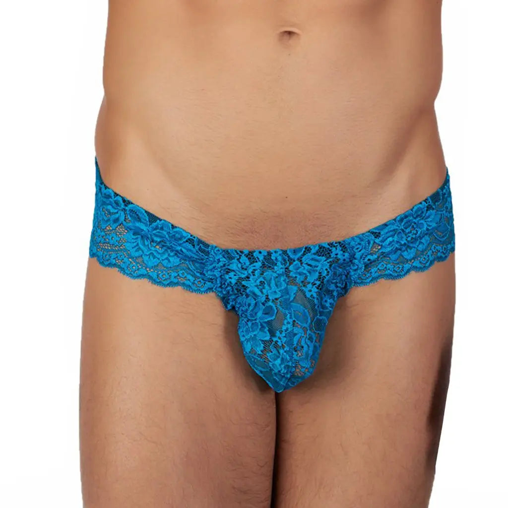 [ML-07324-RBL] Men’s Brief Underwear ML-07324 (Royal Blue, Free)