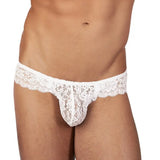 [ML-07324-WH] Men’s Brief Underwear ML-07324 (White, Free)