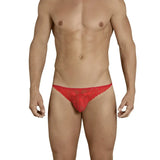 [ML-07382-RD] Men’s Brief Underwear ML-07382 (Red, Free)