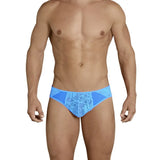 [ML-07385-LBL] Men’s Brief Underwear ML-07385 (Light Blue, Free)