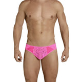 [ML-07385-RPI] Men’s Brief Underwear ML-07385 (Rose Pink, Free)