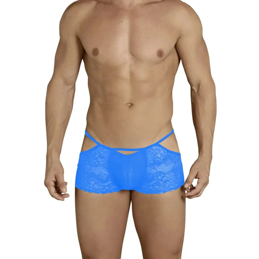 [ML-07387-LBL] Men’s Boxer Underwear ML-07387 (Light Blue, Free)