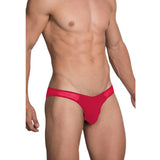 [ML-07172-RD] Men’s Brief Underwear ML-07172 (Red, Free)