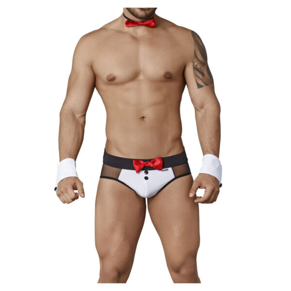 Naughty Elegance Crossdress Tuxedo Briefs - ML-07900 - Image 6