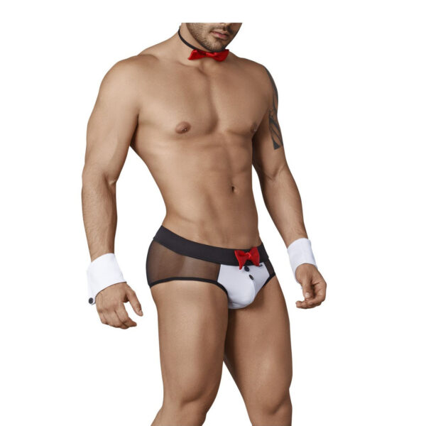 Naughty Elegance Crossdress Tuxedo Briefs - ML-07900 - Image 3