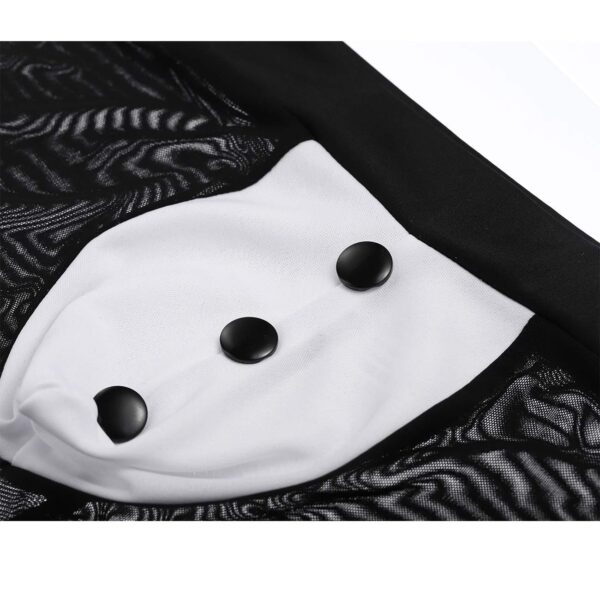 Waiter’s Tuxedo Boxer – Costume for Men (ML-07902) - Image 5