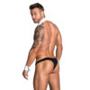 Men's Black and White Tuxedo Costume Brief  - ML-07905 - Image 2