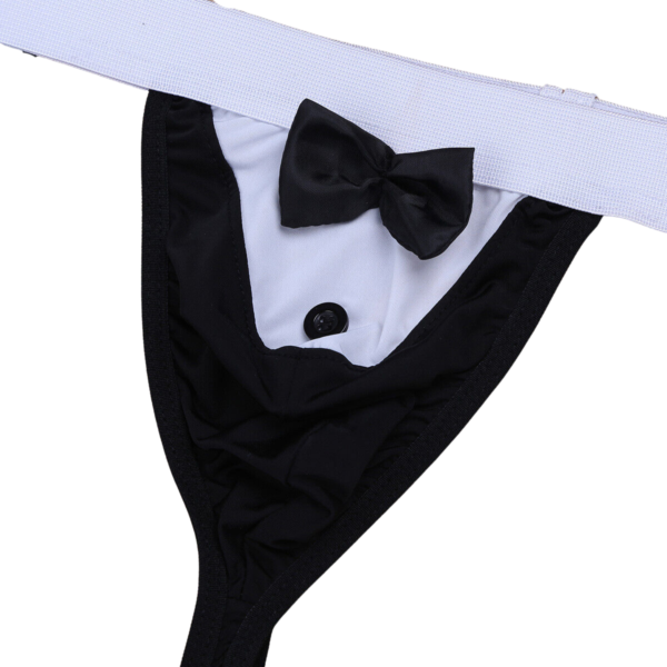Men's Costume Tuxedo Charm Thongs ML-07901 - Image 11
