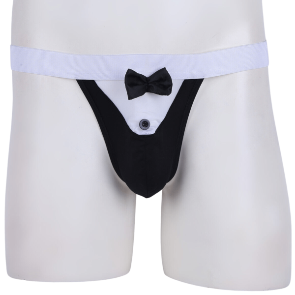 Men's Costume Tuxedo Charm Thongs ML-07901 - Image 13